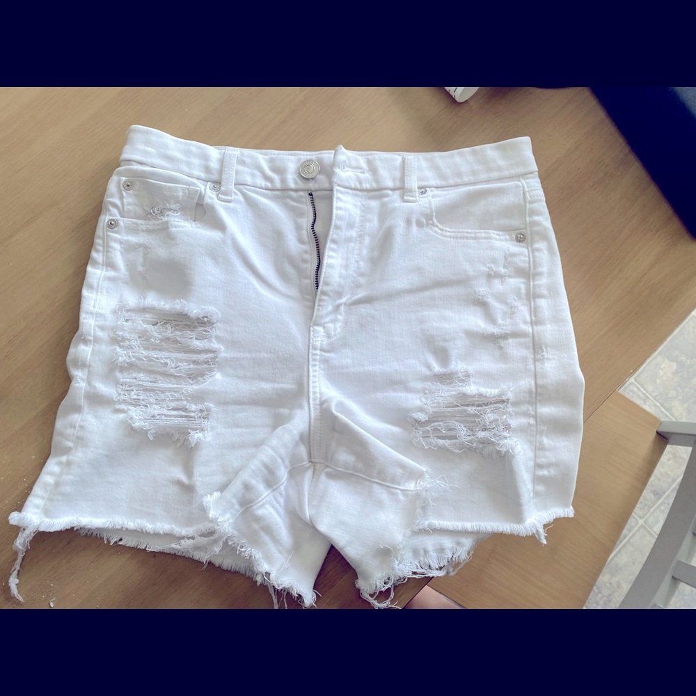 High waisted shorts